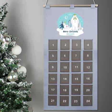 Personalised The Snowman & The Snowdog Advent Calendar Extra Image 1